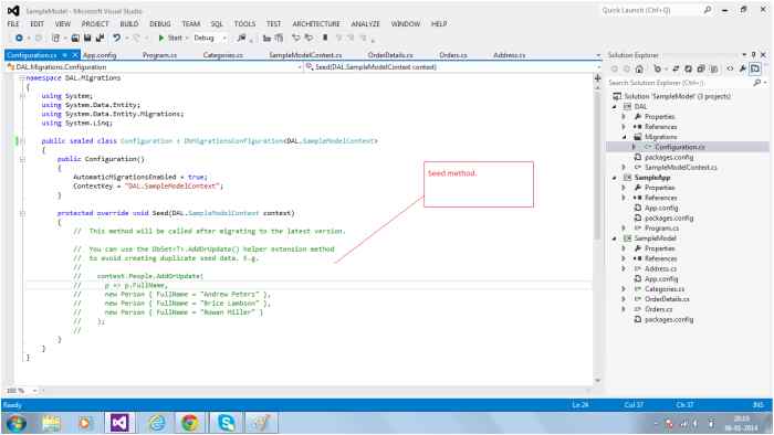 changing the commented part